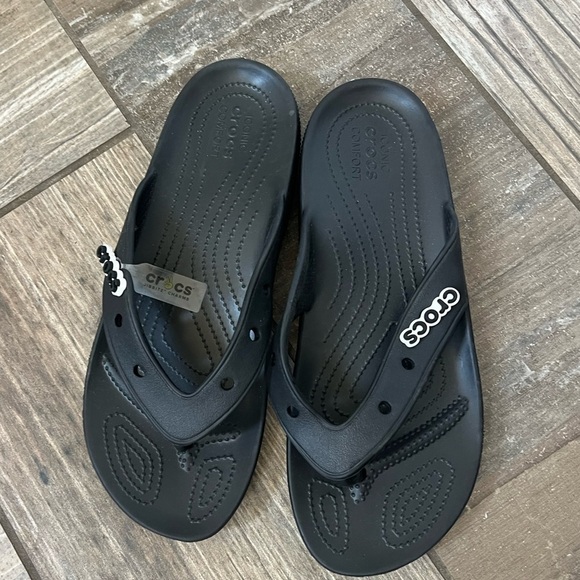 Men’s New crocs classic flip flops size 11 - Picture 4 of 6
